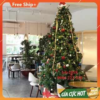 Cây thông noel 3 loại lá 2m4 cao cấp loại đẹp sx theo Công nghệ Hàn Quốc