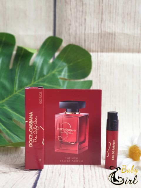 Mẫu Thử Sample Nước Hoa Nữ D&G The Only One 2 EDP