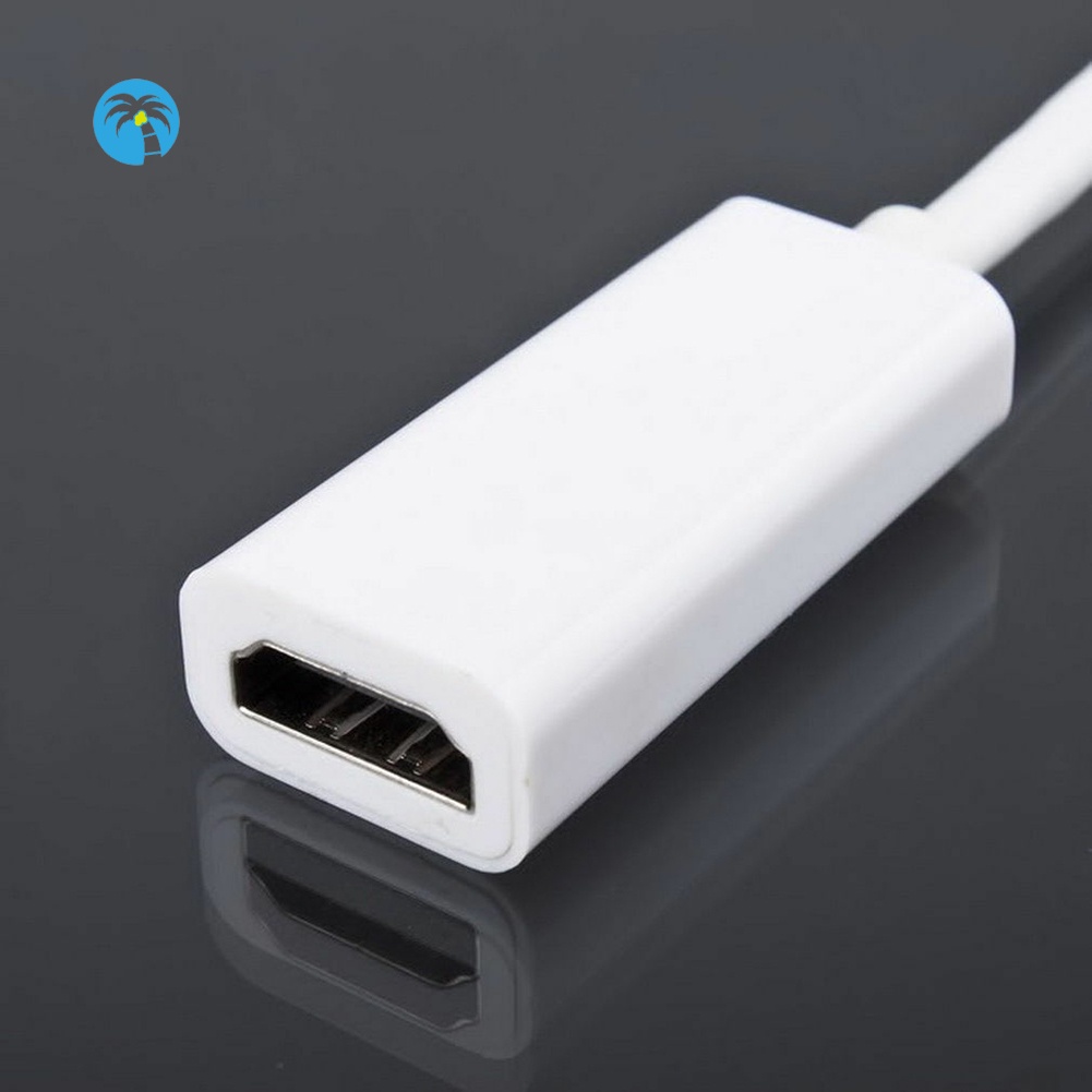 COD DOONJIEY Mini DisplayPort DP to 1080P HDMI-compatible Cable Adapter for Mac Thunderbolt