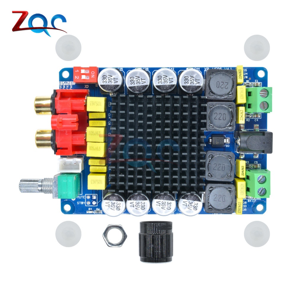 Bảng Mạch Khuếch Đại Âm Thanh Tda7498 Class D 2x100w 100w + 100w