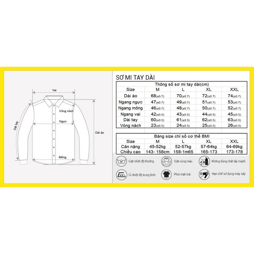 Áo sơ mi nam cổ tàu áo sơ mi cổ trụ đen trắng mềm mịn thoáng mát- DOY.KOY | BigBuy360 - bigbuy360.vn