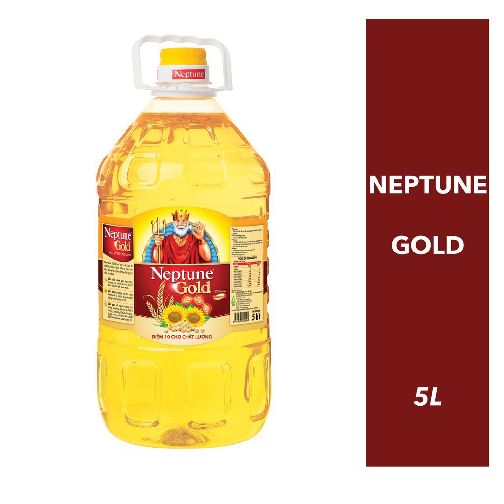 Dầu ăn Neptune Gold / Neptune Light 5L