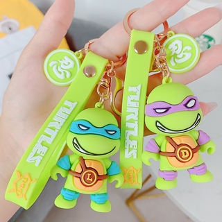 Móc khóa hình rùa Ninja hoạt hình sáng tạo cá tính