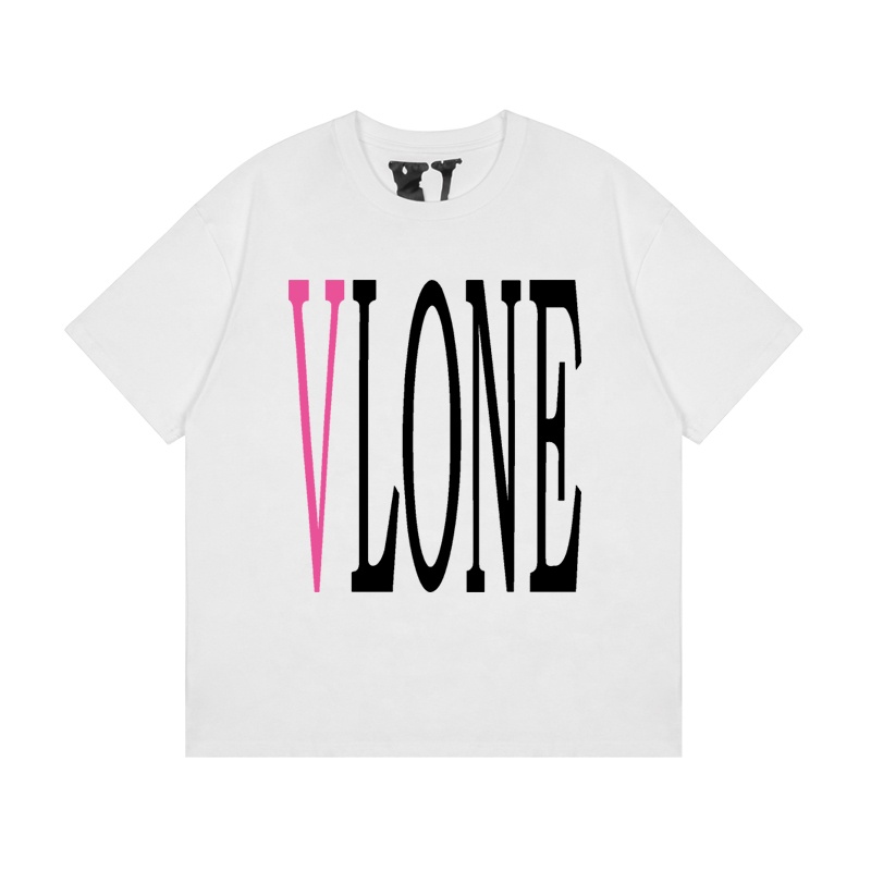 Áo Thun NgắN Tay In Chữ Vlone ThờI Trang