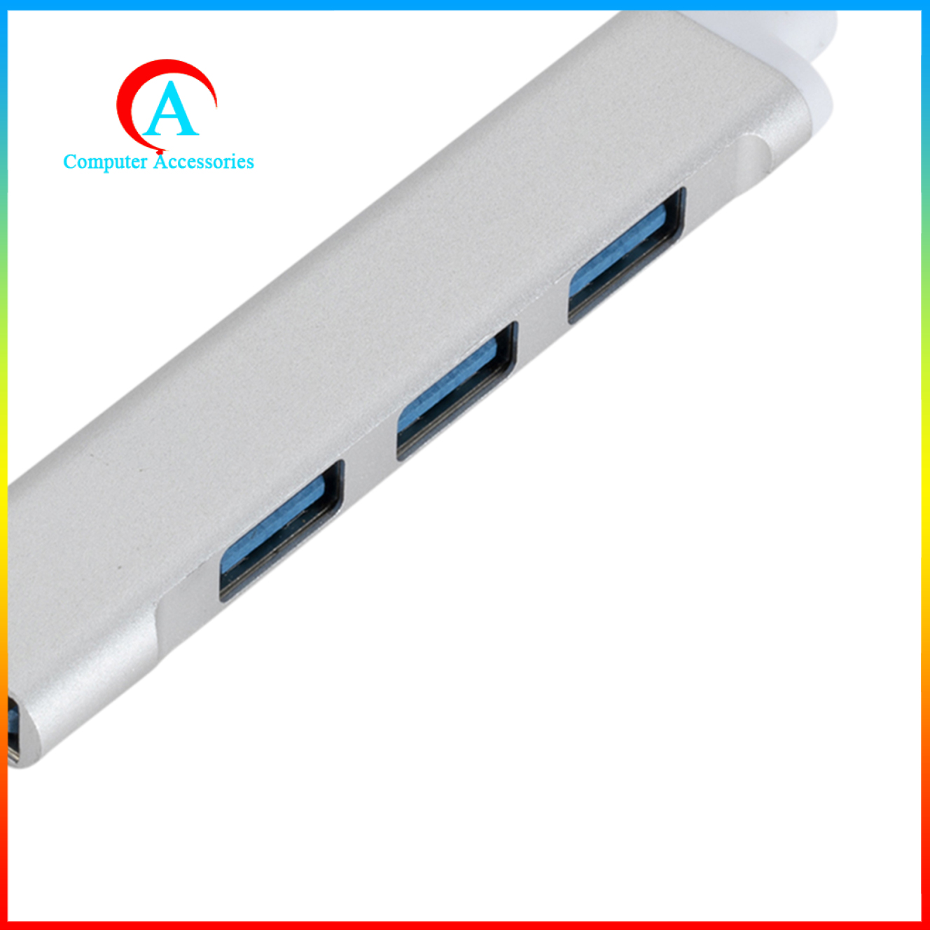 Bộ Chia 4 Cổng Usb 3.0 Otg Bằng Kim Loại Siêu Bền Tiện Dụng | BigBuy360 - bigbuy360.vn