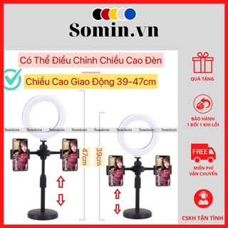 Đèn Livestream Để Bàn siêu bền hỗ trợ ánh sáng quay video, tiktok,livestream