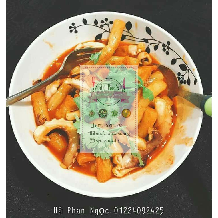 Combo Tokbokki Nhân Phô Mai 500gram + Sốt Gochujang + Phô Mai Mozzarella 100gram