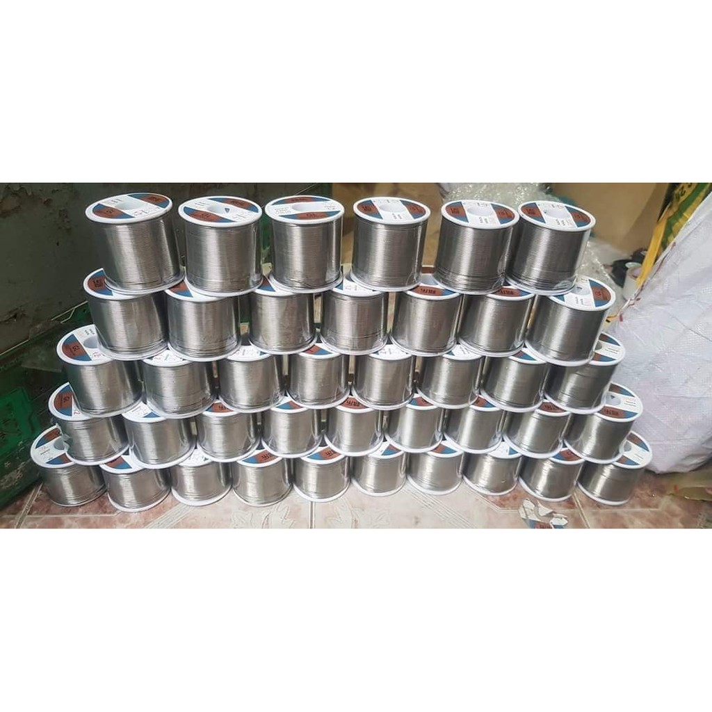 thiếc hàng GL, chì hàng GL loại 1 - nhẹ lửa có flux- mối hàng bóng đẹp