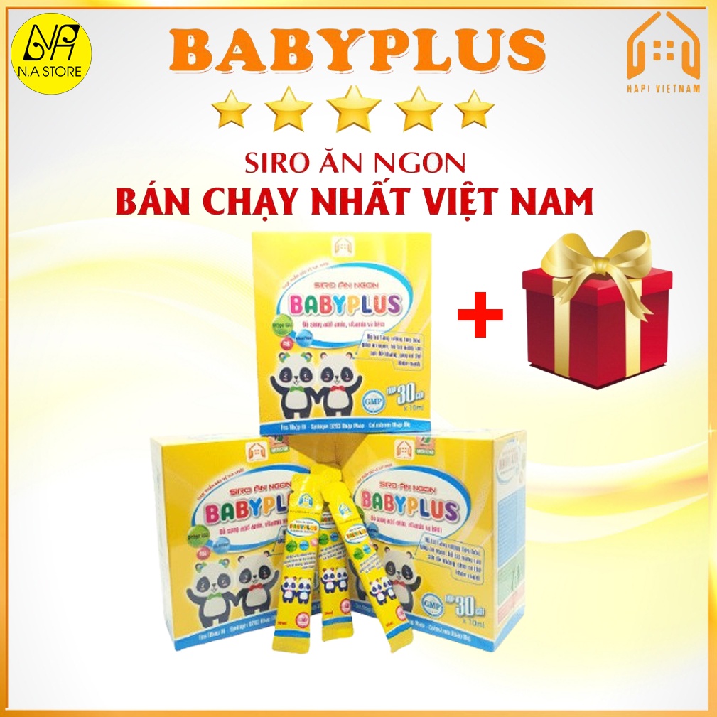 BABYPLUS - Siro Ăn Ngon Baby Plus, Giúp Bé Ăn Ngon, Ngủ Ngon, Tiêu Hoá Tốt, Tăng Cân, Tăng Sức Đề Kháng