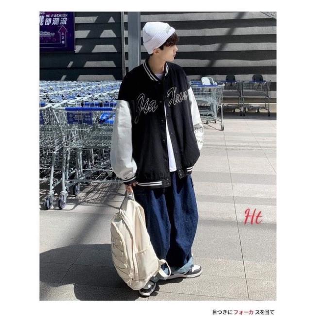 Áo bomber phối tay GiaXun Ht