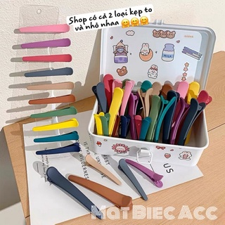Kẹp Tóc Mỏ Vịt Cute 7 Màu 7.5CM