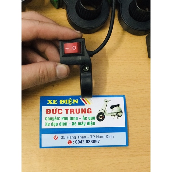 Công tắc còi , đèn dành cho xe đạp điện