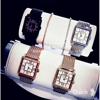 (Auth) ĐỒNG HỒ NỮ GUESS SEXY BACK SILVER/GOLD