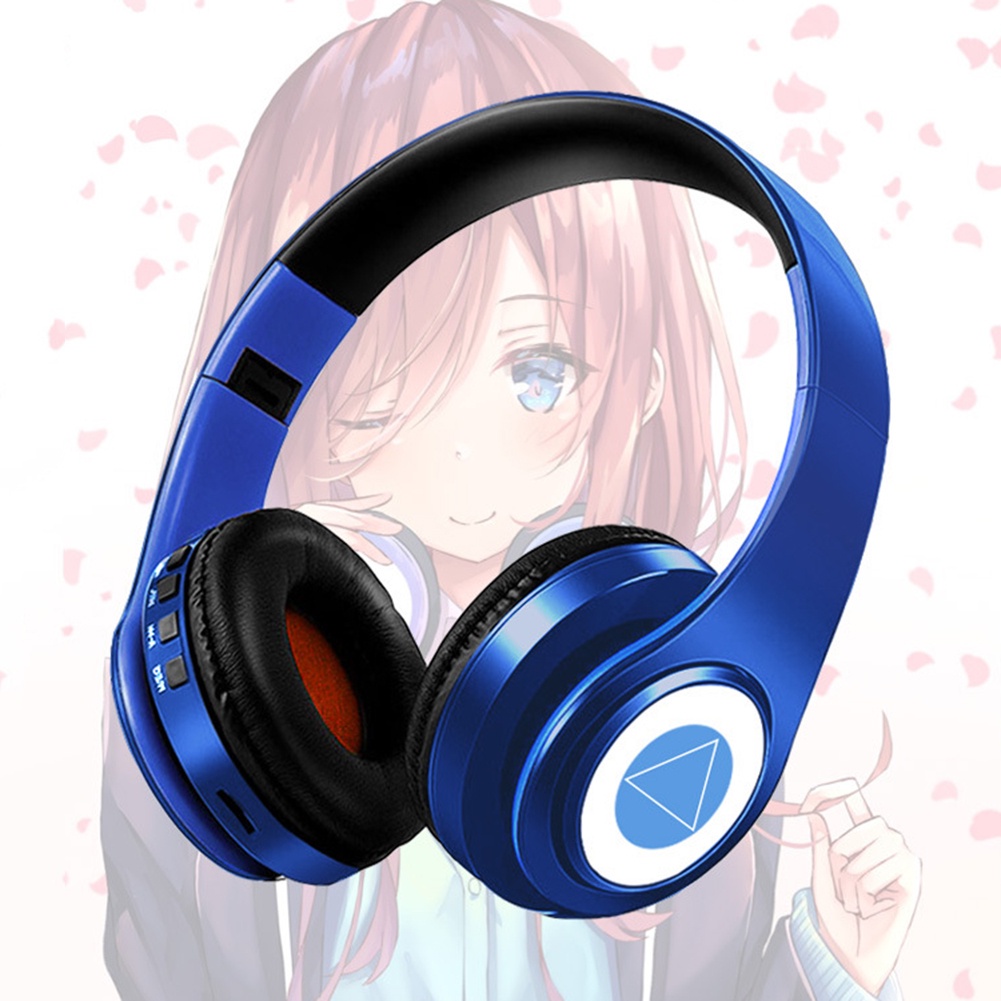 Tai Nghe Bluetooth 5.0 Hình Cô Dâu Nakano cos anime Nhật Bản