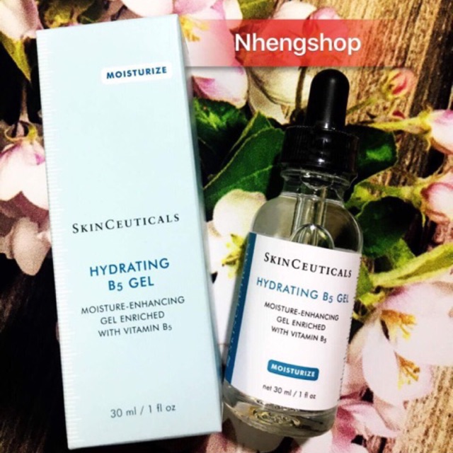 [Bản Mỹ/pháp][Full 30ml] SkinCeuticals Hydrating B5 Gel Serum phục hồi da