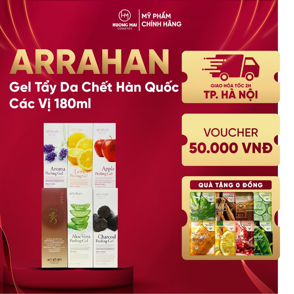 Gel Tẩy Da Chết Hàn Quốc Arrahan Các Vị 180ml