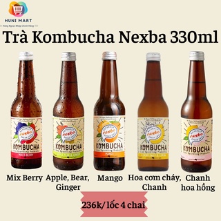 Trà Kombucha Nexba lốc 4 chai 330ml