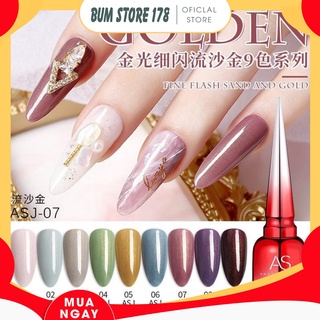 Sơn gel AS 15ML (dành cho tiệm nail chuyên nghiệp) - Alluvial gold