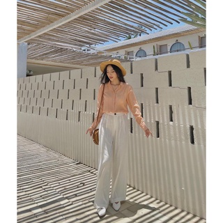 Quần suông linen polkaholics pants no.5