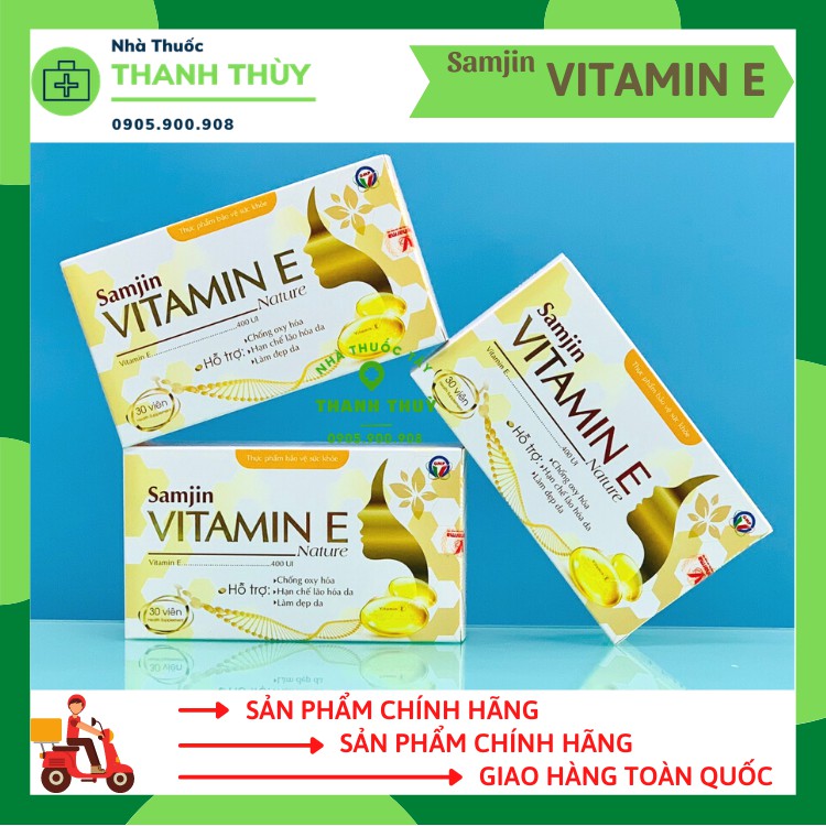 Viên uống đẹp da Vitamin E 4000mcg, Làm đẹp da, Chống lão hóa - Hộp 30 viên | BigBuy360 - bigbuy360.vn