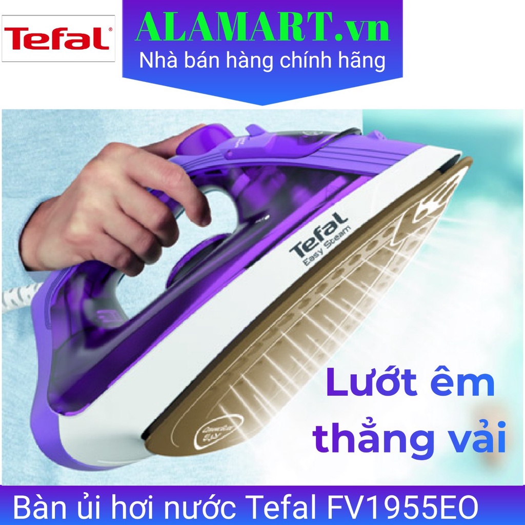 Bàn ủi hơi nước Tefal FV1955E0 - công suất 1400W - hàng chính hãng
