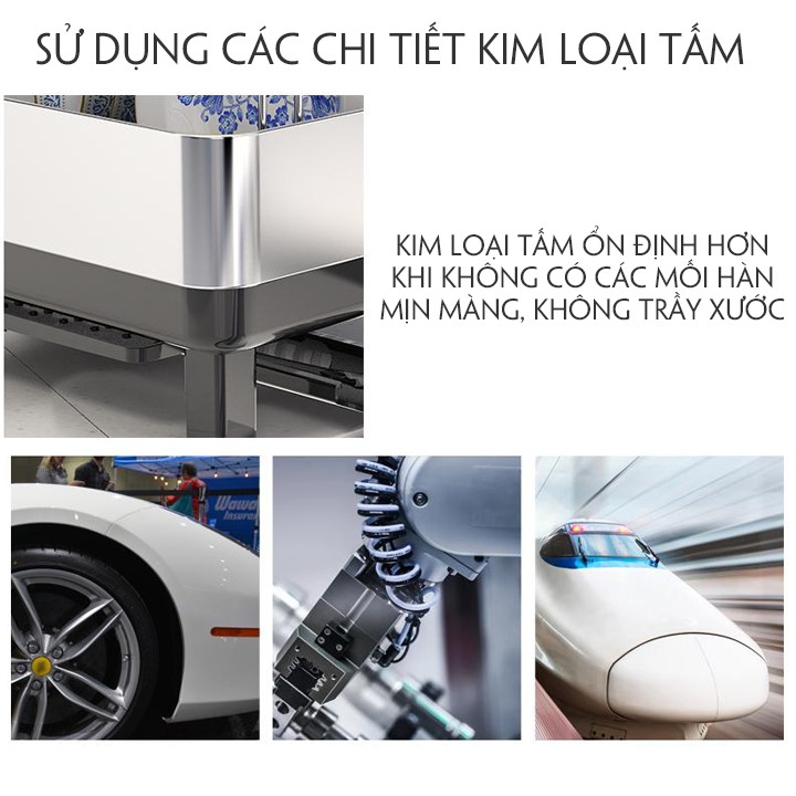 Chạn Bát Inox, Giá Kệ Chén Đĩa Đa Năng Sinoart