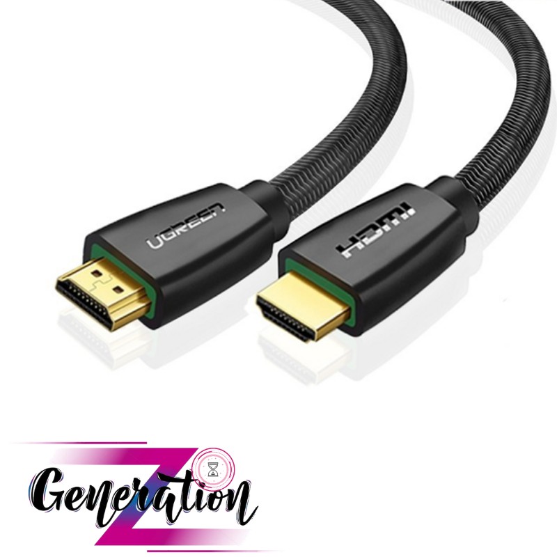 [Mã ELFLASH5 giảm 20K đơn 50K] Cáp HDMI 2.0 Hỗ Trợ HDR 4K*2K 60HZ Ugreen Dài 3M - 5M