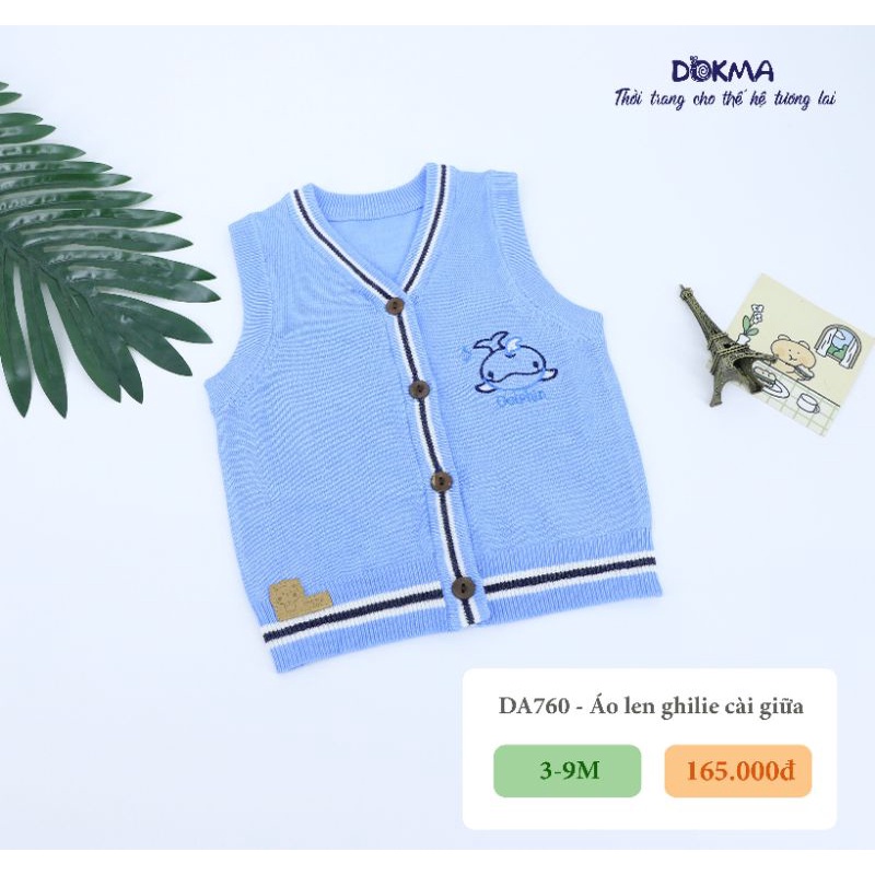 Áo len ghile cài giữa DA760