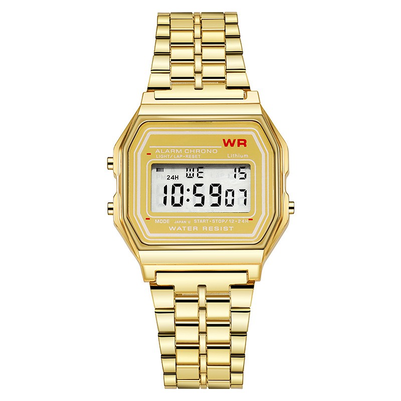 Đồng Hồ Điện Tử Casio F91W Mặt Vuông Nhỏ Bằng Hợp Kim Thời Trang Cho Nam