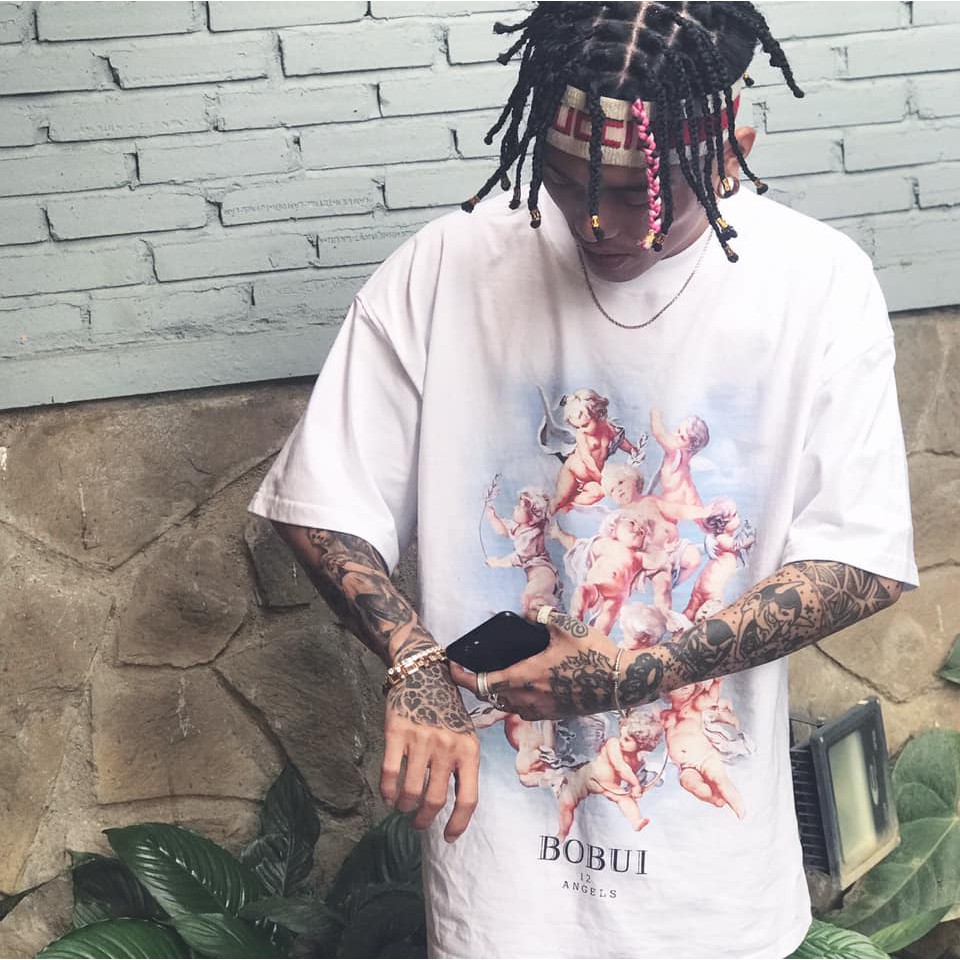 [FULLTAG CHÍNH HÃNG] Áo Thun BOBUI 12 ANGLES THIÊN THẦN FULLTAG | Áo Thun COTTON 100% | CHUẨN CAO CẤP 1:1 LOCAL BRAND | BigBuy360 - bigbuy360.vn