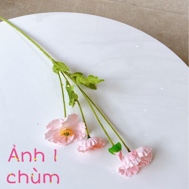 Hoa Giả - Hoa Cánh Bướm Vải Lụa Cỡ Lớn