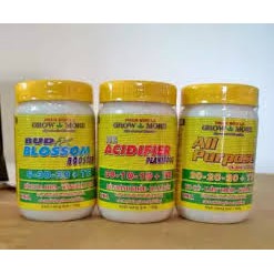 Phân bón lá NPK GROW MORE cho hoa lan, cây cảnh lọ 100gram.