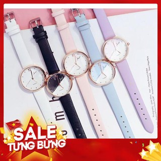 [CỰC HOT] ĐỒNG HỒ NỮ DÂY DA LUCKY NHỎ XINH CỰC DỄ THƯƠNG - Hàng mới về