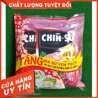 SIÊU KHUYẾN MẠI Hạt nêm Chinsu 350g - COMBO 2gói KM 1đĩa lớn