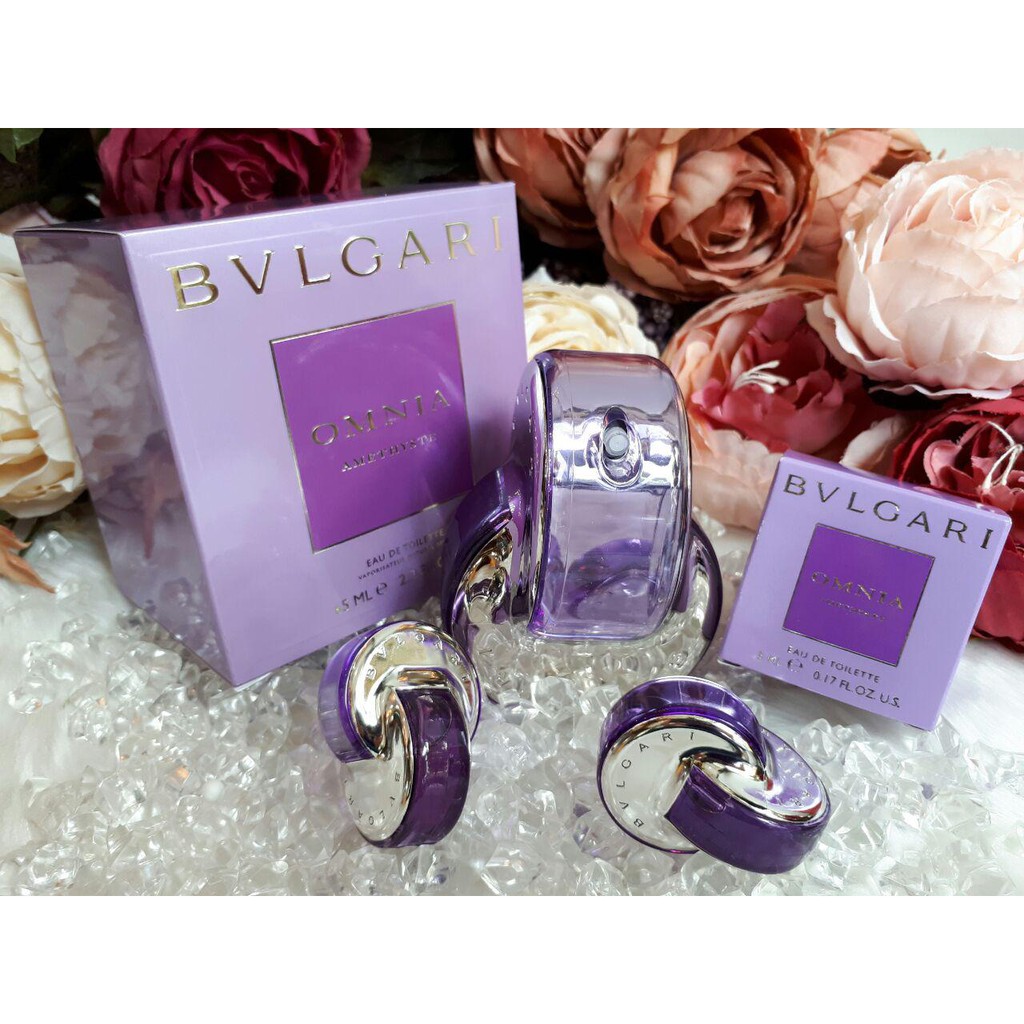 Auth - Nước hoa mini Bvlgari Omnia Amethyste for Women EDT 5ml