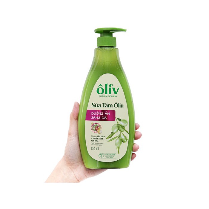 (Chính hãng công ty) Sữa tắm oliu Ôliv de Provence 650ml