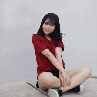 Áo thun Unisex Age2x màu đỏ đô