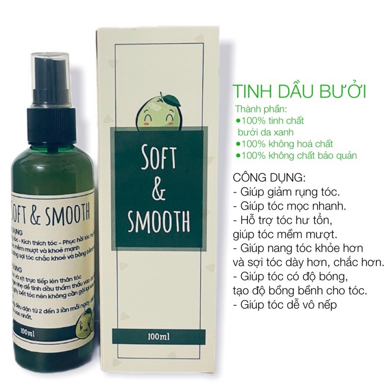 [ GIA TRUYỀN & SIÊU MỌC TÓC ] TINH DẦU BƯỞI NGUYÊN CHẤT 100% HANDMADE SOFT&SMOOTH | BigBuy360 - bigbuy360.vn