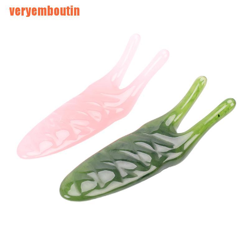 Dụng Cụ Mát Xa Mặt Bằng Nhựa Resin Tự Nhiên