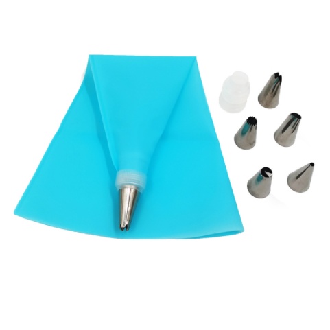 Bộ 8 đầu khuôn bắt bông kem và túi đựng