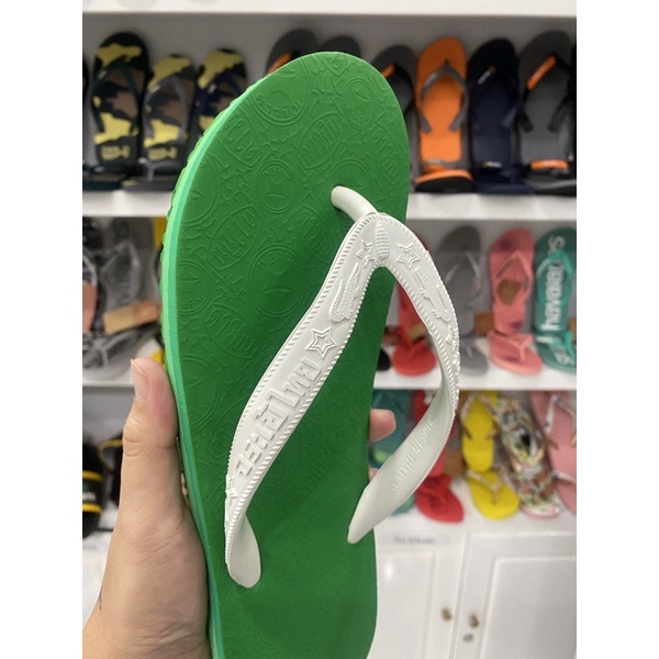 Dép lào Thái Lan, siêu phẩm xanh lá quai trắng dép cao su rất bền