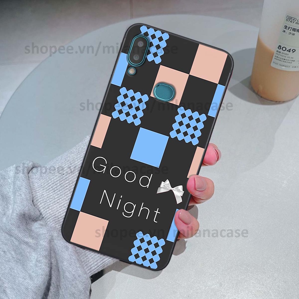 Ốp Samsung A10s caro họa tiết nhiều màu sắc siêu đẹp thời trang cá tính