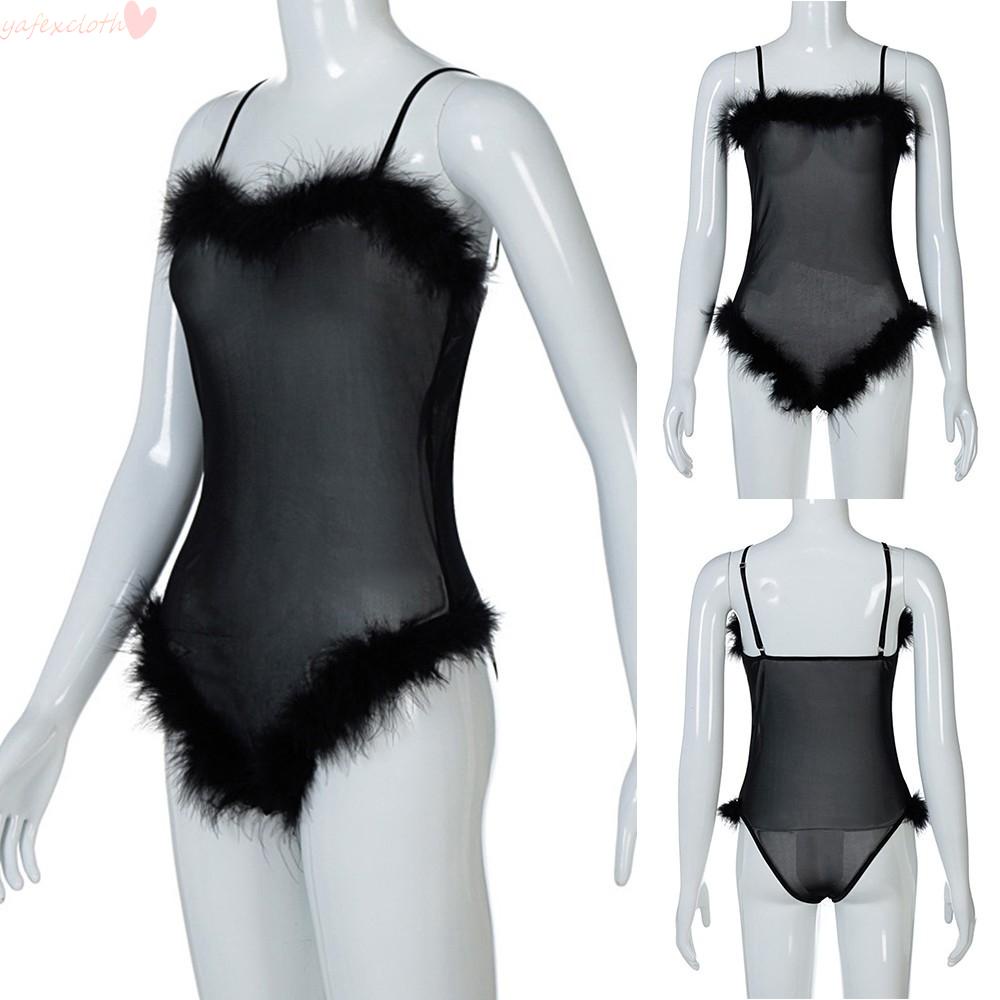 Đầm ngủ hai dây phối lưới xuyên thấu quyến rũ
 | BigBuy360 - bigbuy360.vn