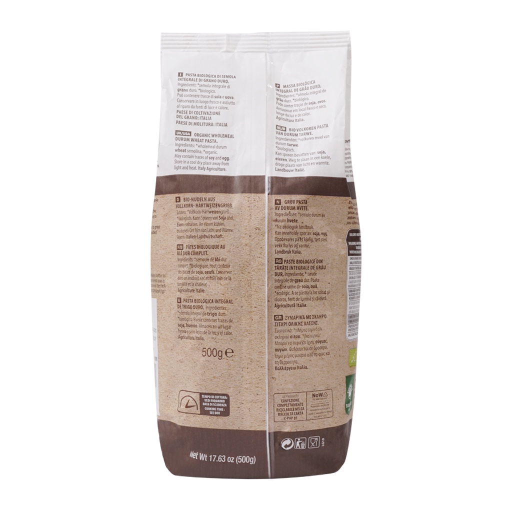 Nui xoắn nguyên cám hữu cơ Probios 500g/Organic Durum Whole Wheat Fusilli - Date: 21/5/2023 - Nhà Hữu Cơ