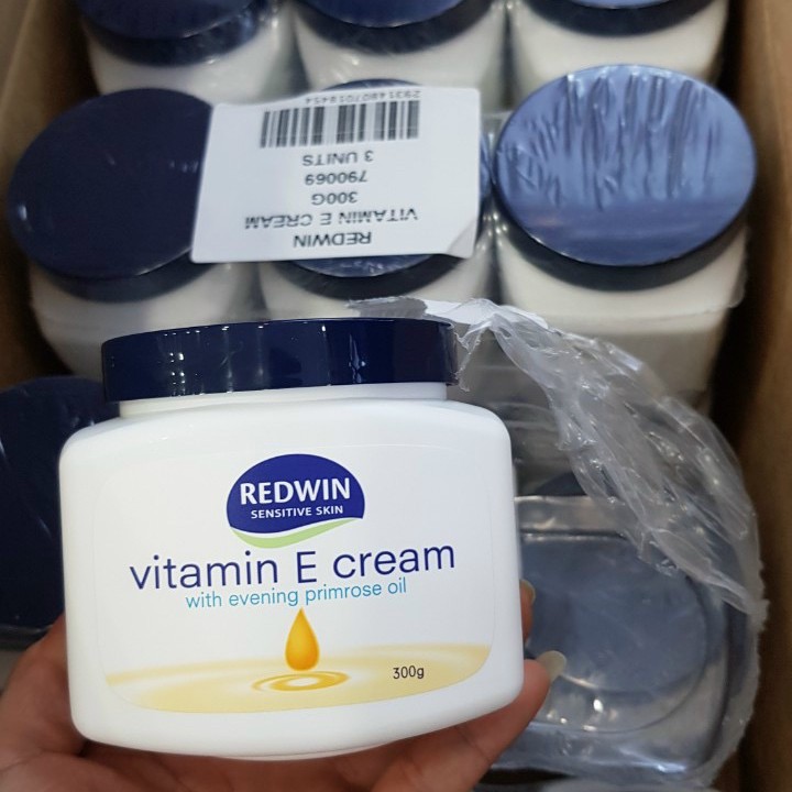 Kem dưỡng ẩm toàn thân Redwin Vitamin E Cream with Evening Primrose Oil