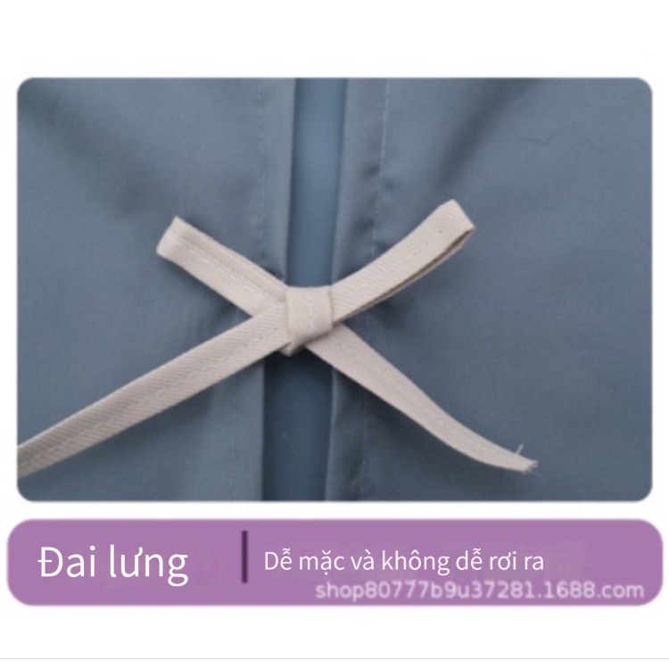 Tạp Dề Không Tay Chống Thấm Nước In logo Thời Trang Dành Cho Nam Và Nữ