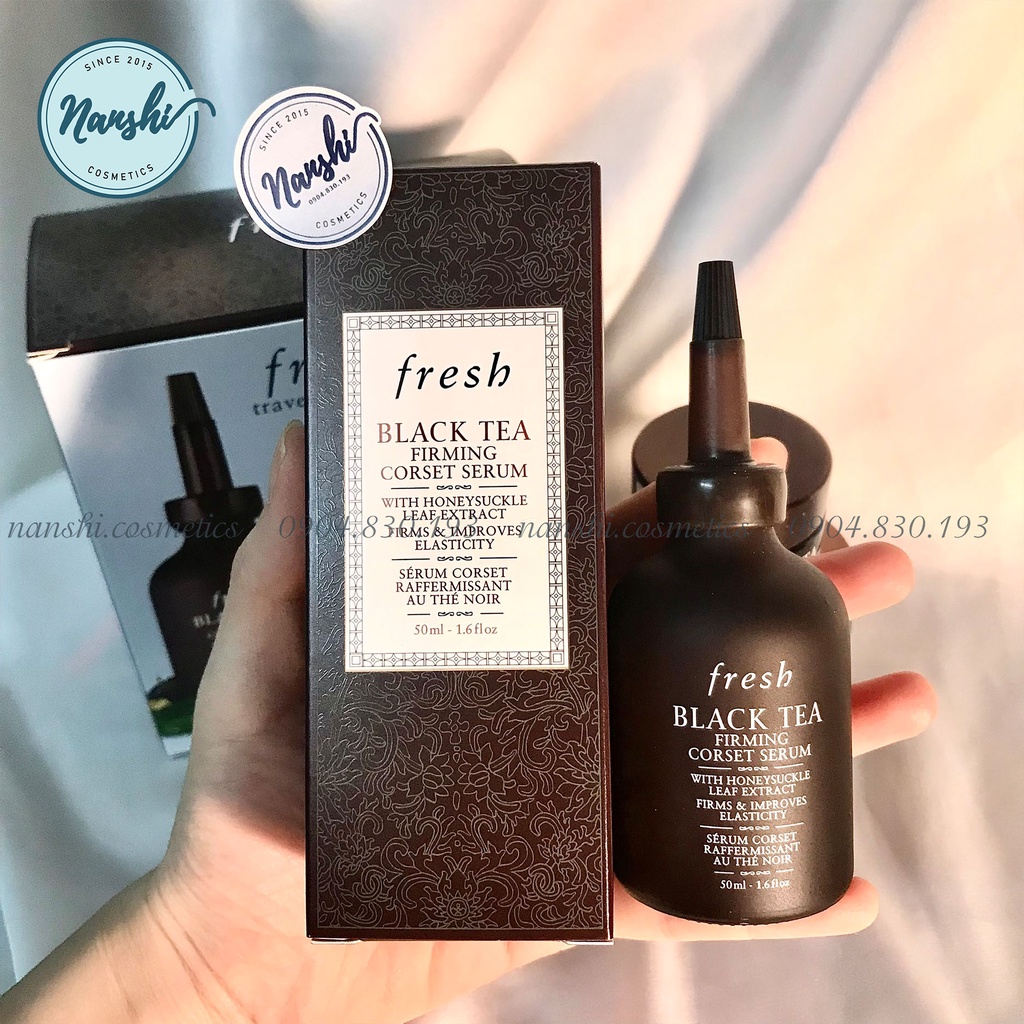 Set dưỡng da Fresh Black Tea Firming Trio bản 2022 chống lão hóa, nâng cơ mặt