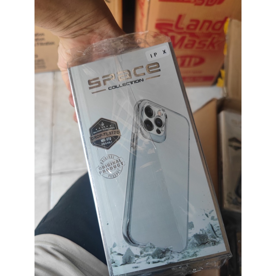 Ốp lưng Drop Space Ốp Iphone  trong chống sốc,chống ố vàng bảo về cammera,x,xs,xsmax,11,11promax,12promax cao cấp