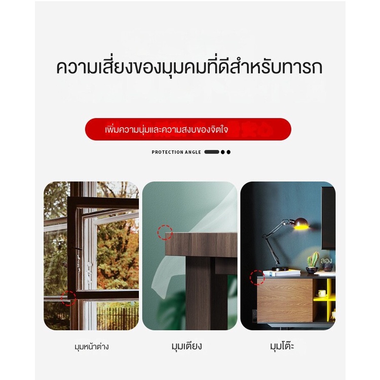 Miếng Bọc Góc Bàn Bằng Silicon Dày Dặn Trong Suốt Chống Va Chạm Chống Va Chạm Tiện Dụng Cho Bé