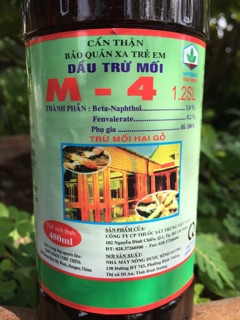 Dầu trừ mối M - 4 1.2SL 480ml